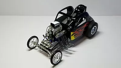 $109.99 • Buy 1/18 Acme Flamed Fiat Altered Black W/ Flames Nice