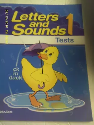 Abeka Letters And Sounds 1 Student Tests- Like New No Writing • $7.99