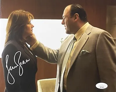 Lorraine Bracco  The Sopranos  Dr. Melfi Autographed 8x10 #2 W/ Gandolfini JSA • $39.95