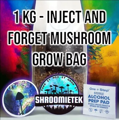 Mushroom - Grow Kit - Spawn - Grain - Substrate CVG - Mushroom - Grow Kit -Spore • £14.99