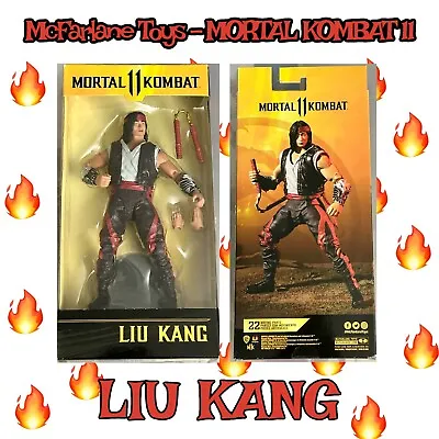 🔥 NIB McFarlane Toys Mortal Kombat 11 - LIU KANG 7  Collectible Figure 🔥 • $18.99