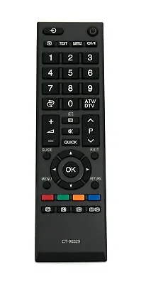 New Replaced Remote CT-90329 For Toshiba TV 32SL700A 26SL700A 26AV700A 40LV800A • $14.86