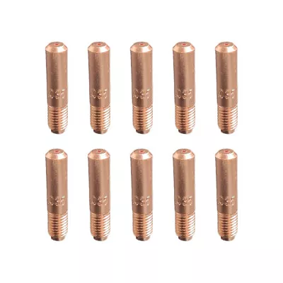 10-pk 000068 .035  Contact Tips For Miller Hobart MIG Welding Gun 000-068 • $10.99