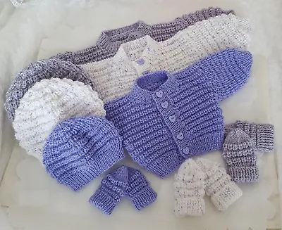 Baby Knitting Patterns Dk 70 Unisex Or Reborn Dolls By Precious Newborn Knits • £3.99