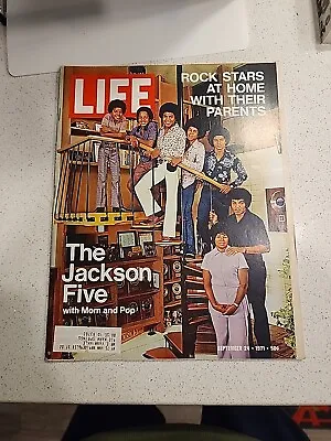 Life Magazine September 24 1971 The Jackson 5 Michael Jackson • $14.99