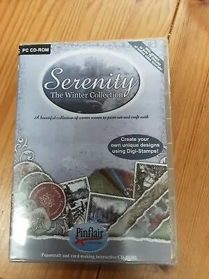 £3 • Buy CD-Rom Cardmaking Pinflair Serenity The Winter Collection Christmas Themed 335
