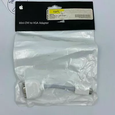 GENUINE / OEM Apple Mini DVI To VGA Adapter (Bin A) • $20