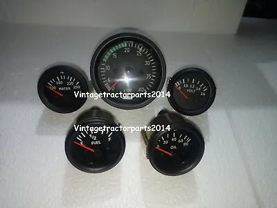 Electrical Tacho RPM 85 Mm 52 Mm Volt Gauge Temp Gauge Oil Pressure Fuel Gauge • $77