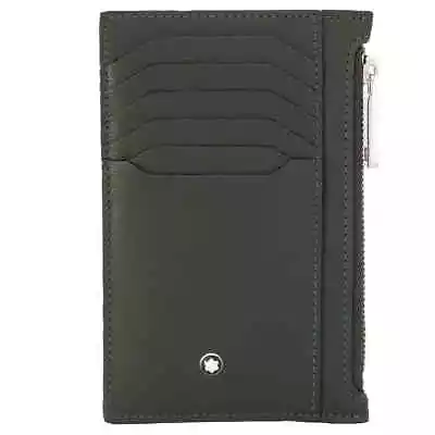 Montblanc Meisterstuck Forest Leather 4810 Pocket Holder 8cc 129256 • $217.80