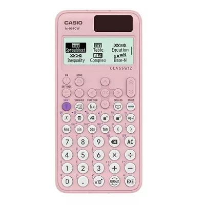 Casio Scientific Calculator Pink 1EA FX-991CW-PK • $104.10