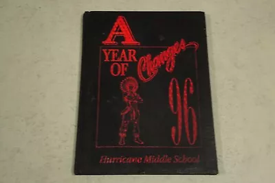1996  Hurricane West Virginia  Middle School Yearbook Year Book • $25