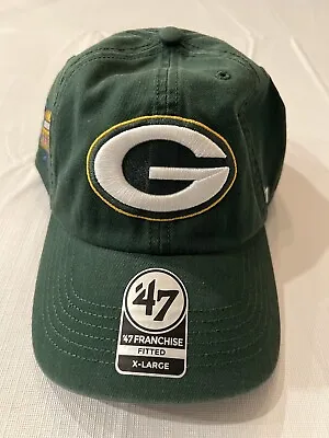 ‘47 Brand Green Bay Packers Franchise Fitted Size XL Cap Hat Super Bowl XXXI • $27.95