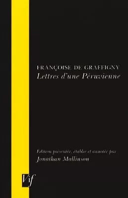 Lettres D'une Peruvienne (VIF) By Francoise De Graffigny Paperback Book The • £3.49