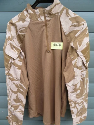 British Army Ubacs Shirt In Desert Pattern. Ref Ubacsw Bdb • £9.99