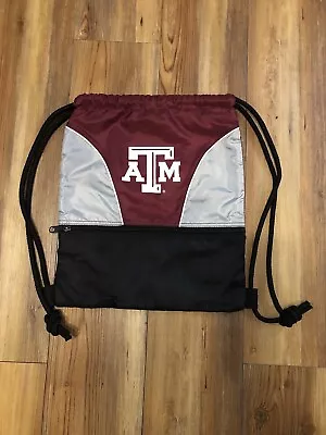 Vintage Retro Texas A&M Football Basketball Soccer Drawstring Backpack • $18.99