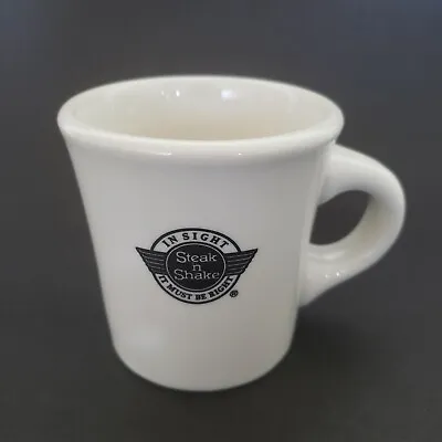 Steak N Shake Buffalo China Restaurant Mug USA Heavyweight Coffee Mug • $9.99