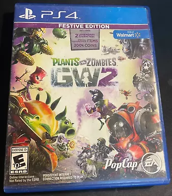 Plants Vs Zombies Garden Warfare 2 | Sony Ps4 [preowned] Au Seller | No Manual • $15.95