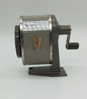 Vintage Sears Pencil Sharpener 8 Hole With Price Tag Desk Or Wall Mount • $19.99