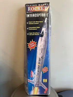 Estes 1350 Interceptor E Flying Model Rocket Kit Unbuilt Unopened • $100