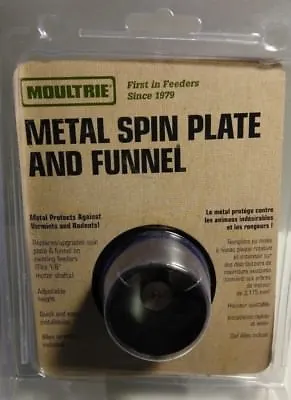 NEW Moultrie Metal Spin Plate & Funnel Kit Pig Deer BIG Game Feeder MHF-ASPF P4 • $9.99