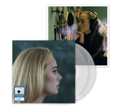 $10 • Buy Adele 30 Wal-mart Exclusive Limited Edition Clear Vinyl 2021 Lp Brand New