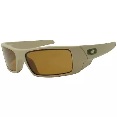 Oakley 11-015 Gascan New Standard Issue Desert Frame Bronze Lens Mens Sunglasses • £111.53