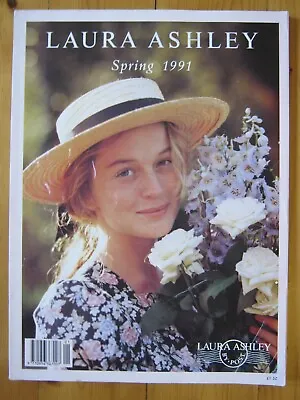 LAURA ASHLEY Vintage Rare 1991 Spring Fashion Catalogue - 82 Pages! • £150