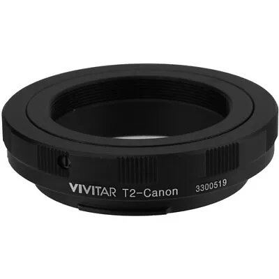 Vivitar T-Mount To Canon EF-Mount Adapter HF-T2-CAN • $10