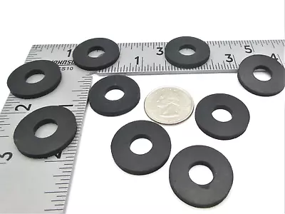 7/16  ID X 1  OD X 1/8  Thick Premium Rubber Flat Washers Various Package Sizes • $10.75