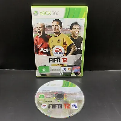 EA Sports FIFA 12 Xbox 360 Soccer Game Pal Free Postage • $5.35