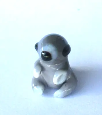 IQ New Sloth MINIATURE GLASS FIGURINE Mini Animal World Er75046 • $6.99