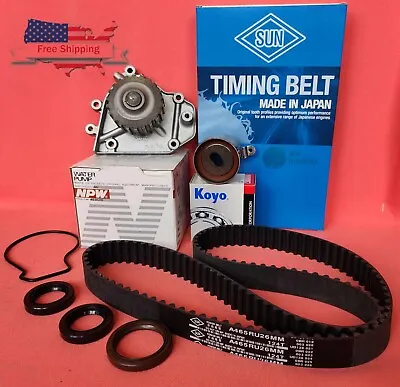 Timing Belt Kit And Water Pump JAPAN Civic SI 99-00 Del Sol 94-97 B16A B16A2 B17 • $149.95