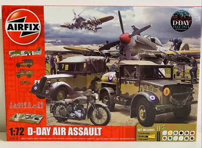 £37 • Buy AIRFIX D-DAY AIR ASSAULT  Model Kit  70th ANNIVERSARY EDITION Scale 1:72  NEW