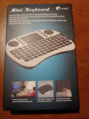 Tickbox Mini Portable Wireless Keyboard Mouse Combo Xbox 360 PS3 PCs Smart TVs • $34