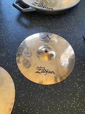 Zildjian A Custom Brilliant 14  Hi-Hat Cymbal PAIR (Include TOP & BOTTON) Sides • $450