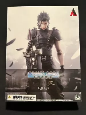 $329 • Buy *NEW* Final Fantasy VII FF7 Crisis Core Play Arts Kai Zack Fair Buster Sword NIB