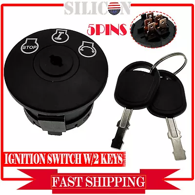 5 Pin Ignition Switch 925-04228 For Cub Cadet Zero Turn Mower RZT42 RZT54 W/Key • $12.49