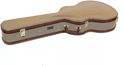 Crossrock Martin Guitar Hard Case Fits OM 000-style GuitarSemi-Vintage Look • $139.99