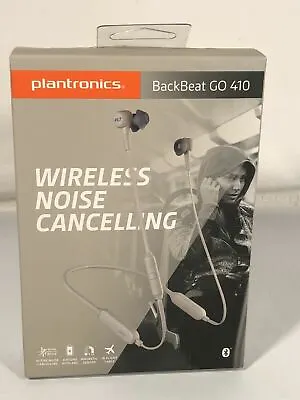 Plantronics BackBeat GO 410 Wireless Noise Cancelling Bluetooth Earbuds White • $102.77