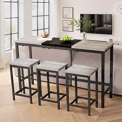 Modern Design Kitchen Dining Table Set1 Table With 3 Stools • $230.45