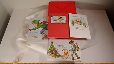 Classic Pooh Christmas Cards Vintage Assortment Sunrise Greetings Not Complete • $9.99