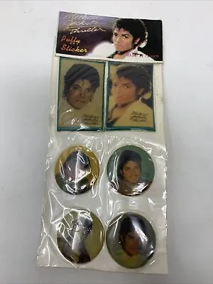 Michael Jackson Thriller 1980’s Puffy Sticker NIP Sealed NOS • $8.99