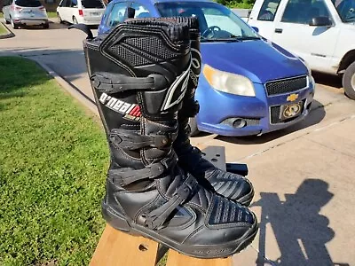 O'Neal Element Boots Off-Road MX Motocross Motorcycle Black Size: 11 • $64.99