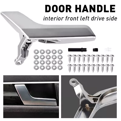Interior Left For Mercedes W204 C-Class 2008-2014 Matte Silver Inner Door Handle • $12.99