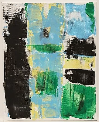 No.967 Original Abstract Modern Minimal Urban Textured Painting By K.A.Davis • $80