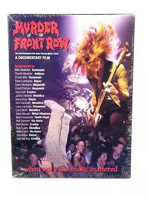 Murder In The Front Row: The San Francisco Bay Thrash Metal Story DVD Metallica • $9.98