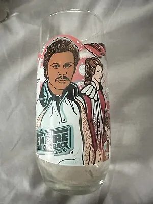 Star Wars Glasses From Burger King Lando Empire Strikes Back See Pics • $6.99