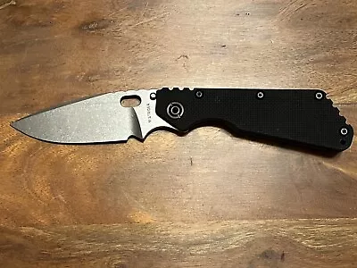 MICK STRIDER SMF G10 BLACK LEGO STRIDER-STONEWASH BLADE & Flamed Ti - New • $749