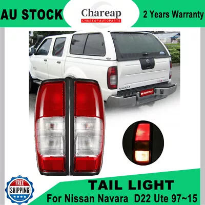 For Nissan Navara D23 D22 Ute 97~15AU Pair RH+LH Tail Lights Rear Lamp • $59.99