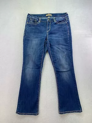 Nine West Vintage America Womens Size 10/30 Medium Wash Mid Rise Bootcut Jeans • $15.25